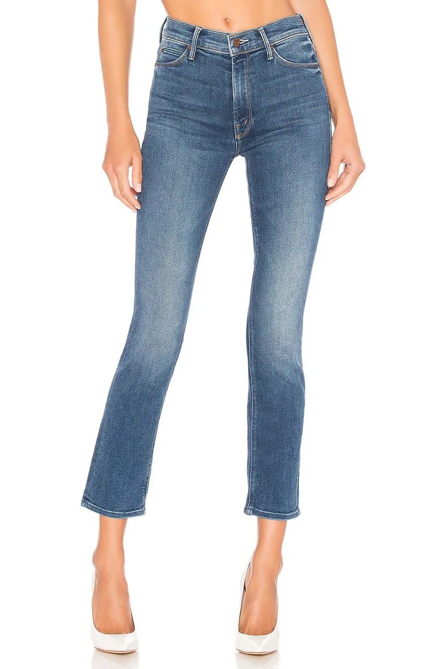 Mother The Mid Rise Dazzler Satisfaction Guaranteed Size 27 Blue Denim